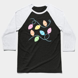 Xmas Lights Baseball T-Shirt